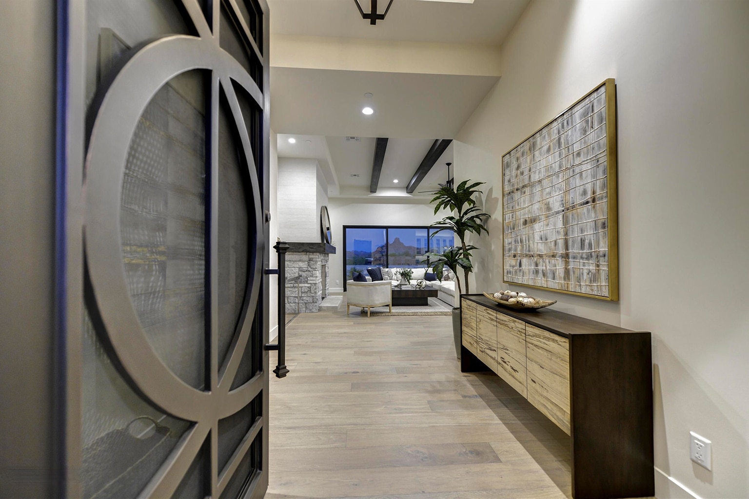 Realmonde Builders, Fountain Hills staged interior, view 1