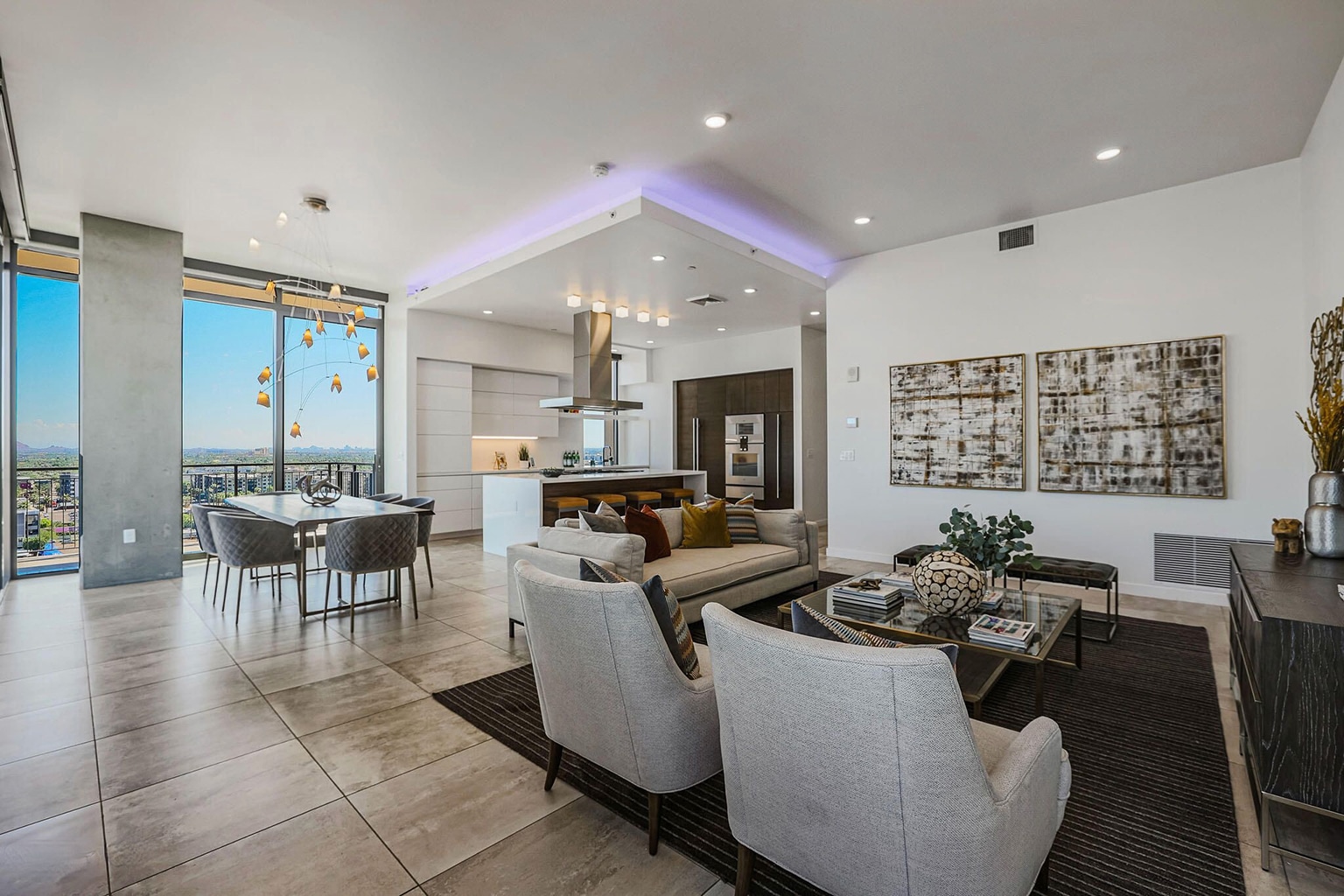 Portland On The Park, Phoenix staged interior, view 2