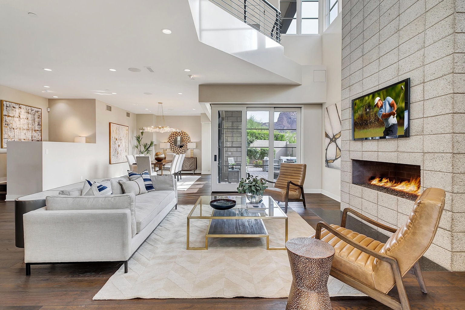 The Village At Mountain Shadows, Paradise Valley staged interior, view 2