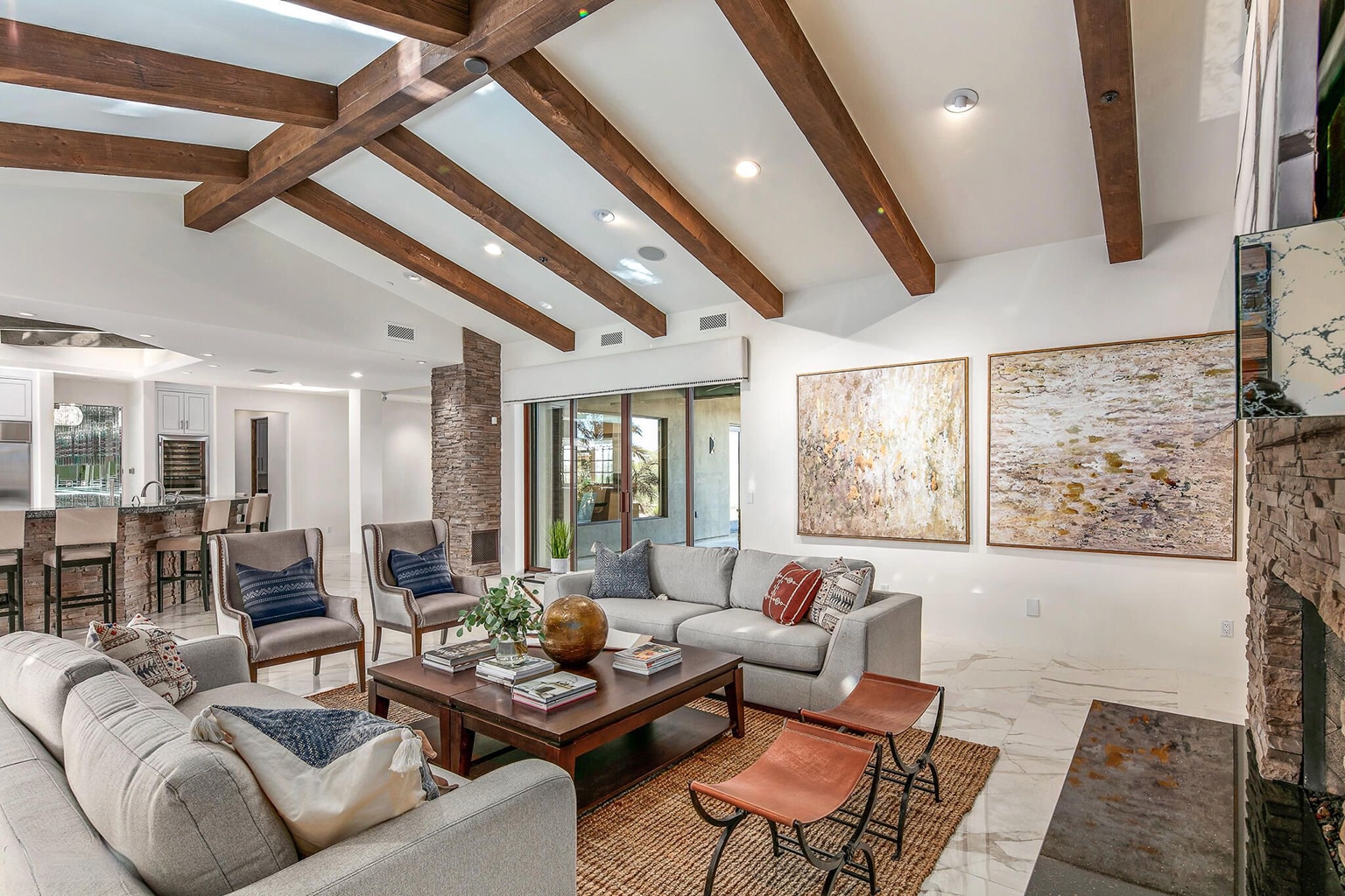 Mirabel Club, Scottsdale staged interior, view 2